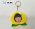 Funny Cute Yellow Music Keychain Key Chain ABS 3Pcs Battery